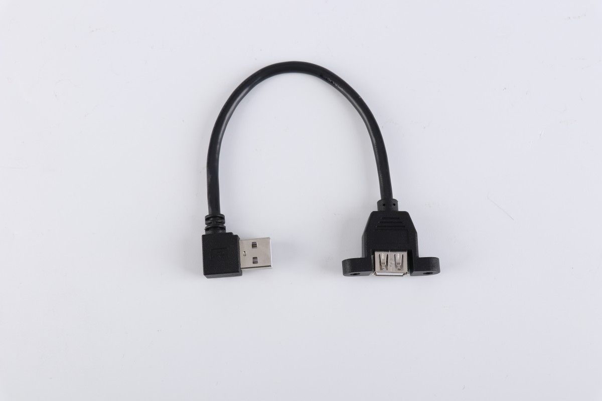 USB Male 90 To Female