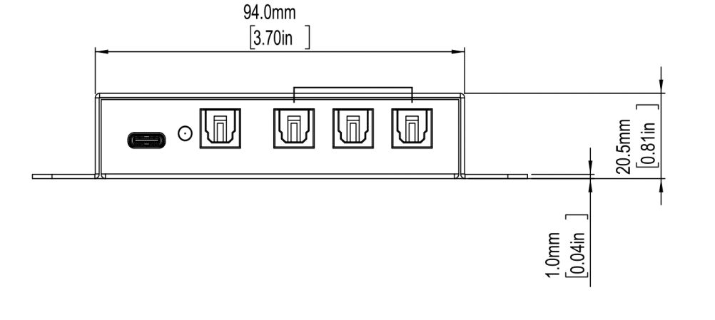 Optical Splitter — View 3