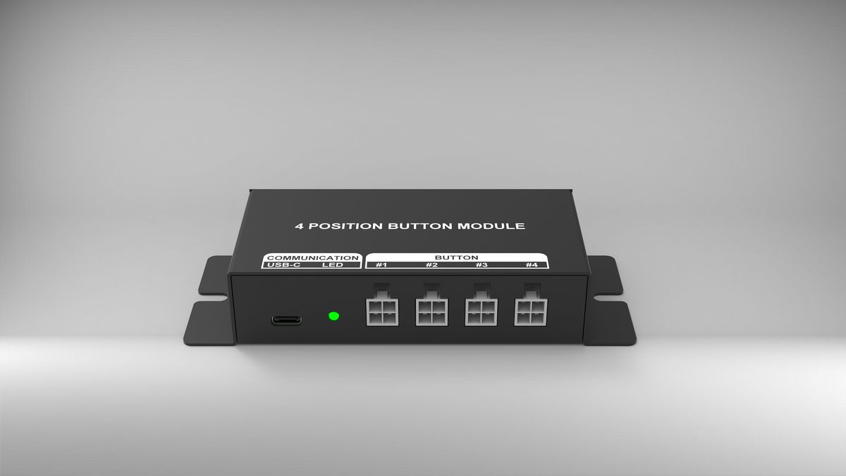 4-Key Button Module — View 1