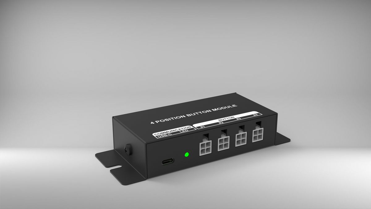4-Key Button Module — View 4