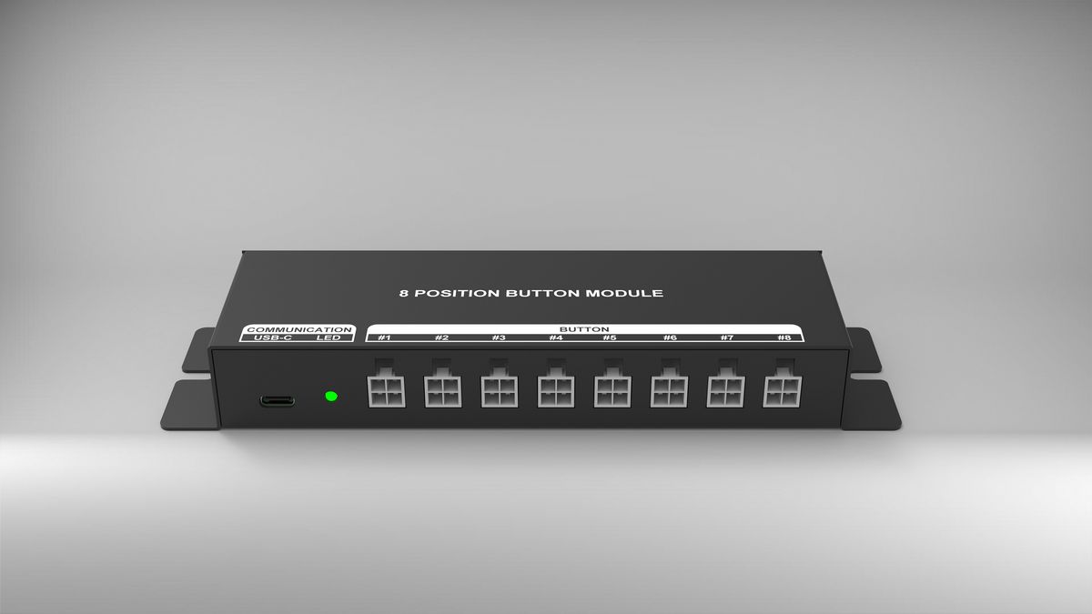 8-Key Button Module — View 1